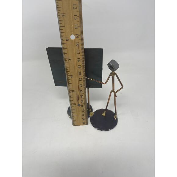 Rock Creek Metal Craft Man The Teacher Salesman Nuts and Bolts Sculpture Figure - Picture 4 of 5